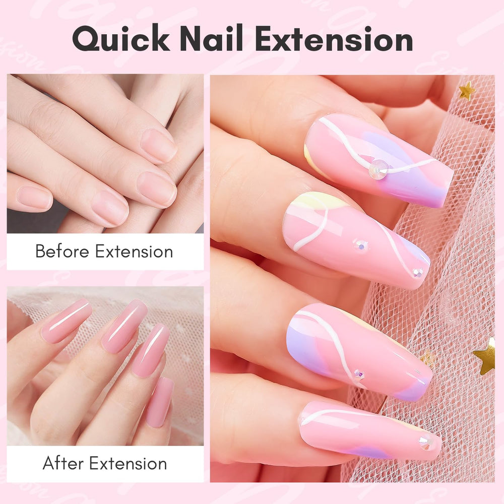 Makartt beginner-friendly gel application demonstrates easy spread and sculpting.