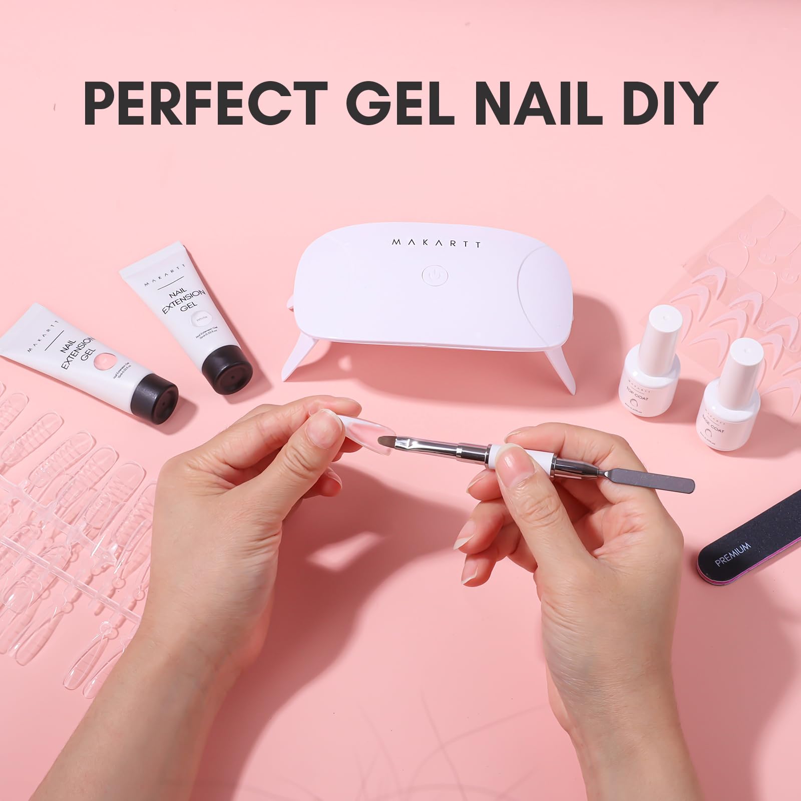 Makartt beginner-friendly nail gel kit for confident at-home manicure
