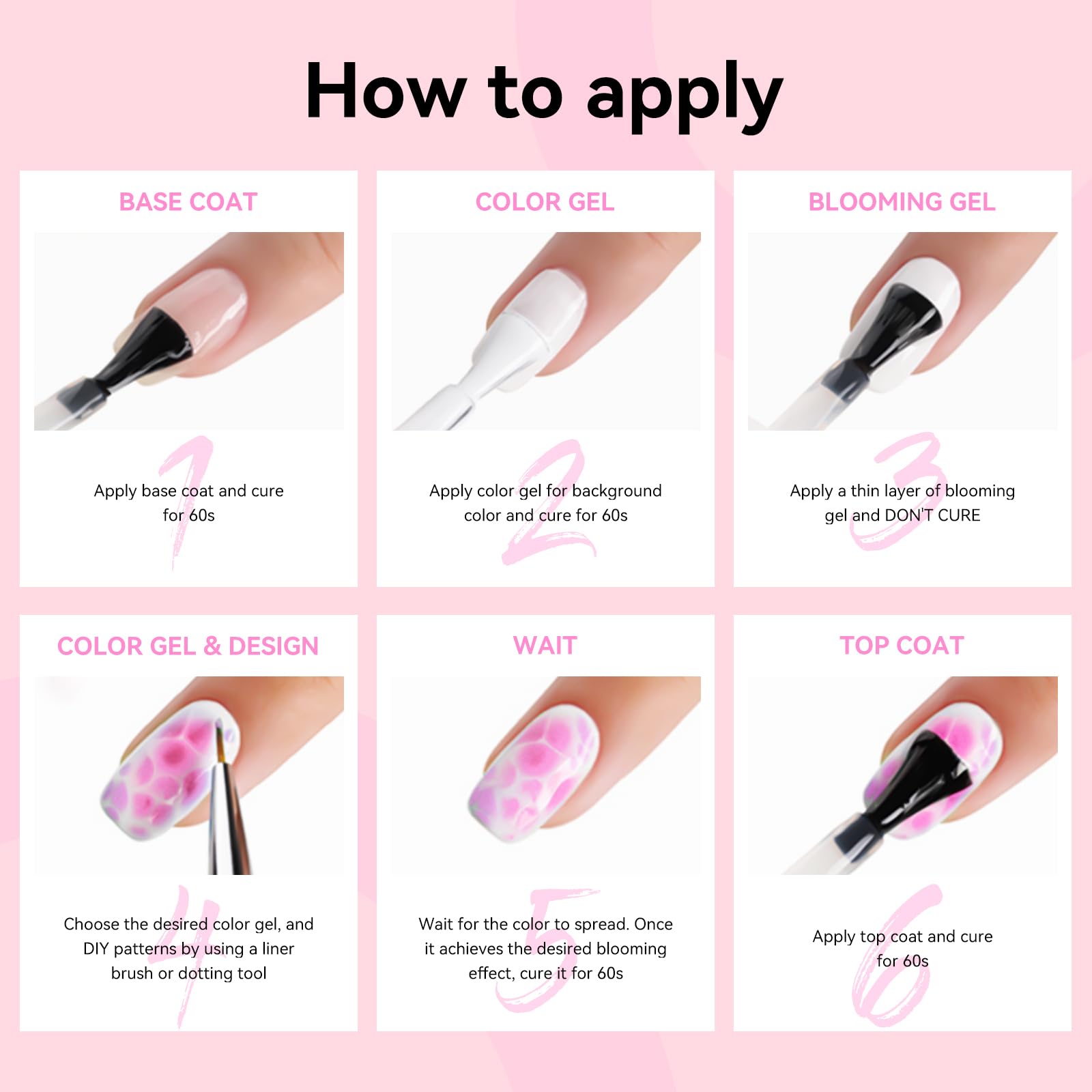 Makartt Blooming Gel-Clear aids DIY manicures at home.