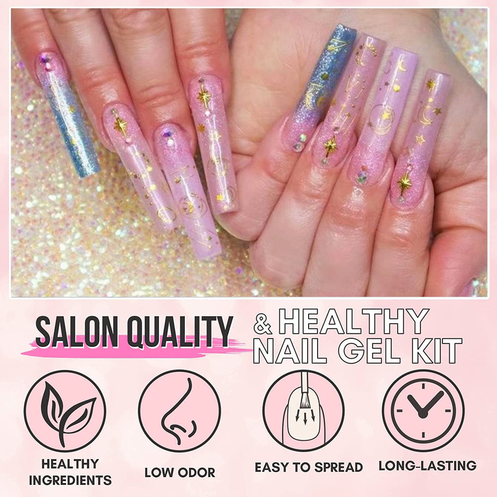 Makartt builder gel for durable nail extensions and added strength.