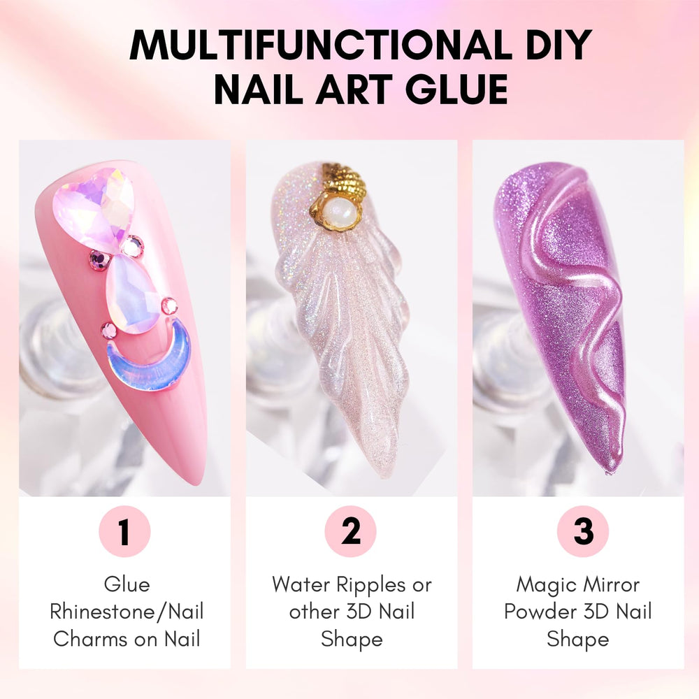 Makartt color-shift rhinestones change with light for dynamic nail designs.
