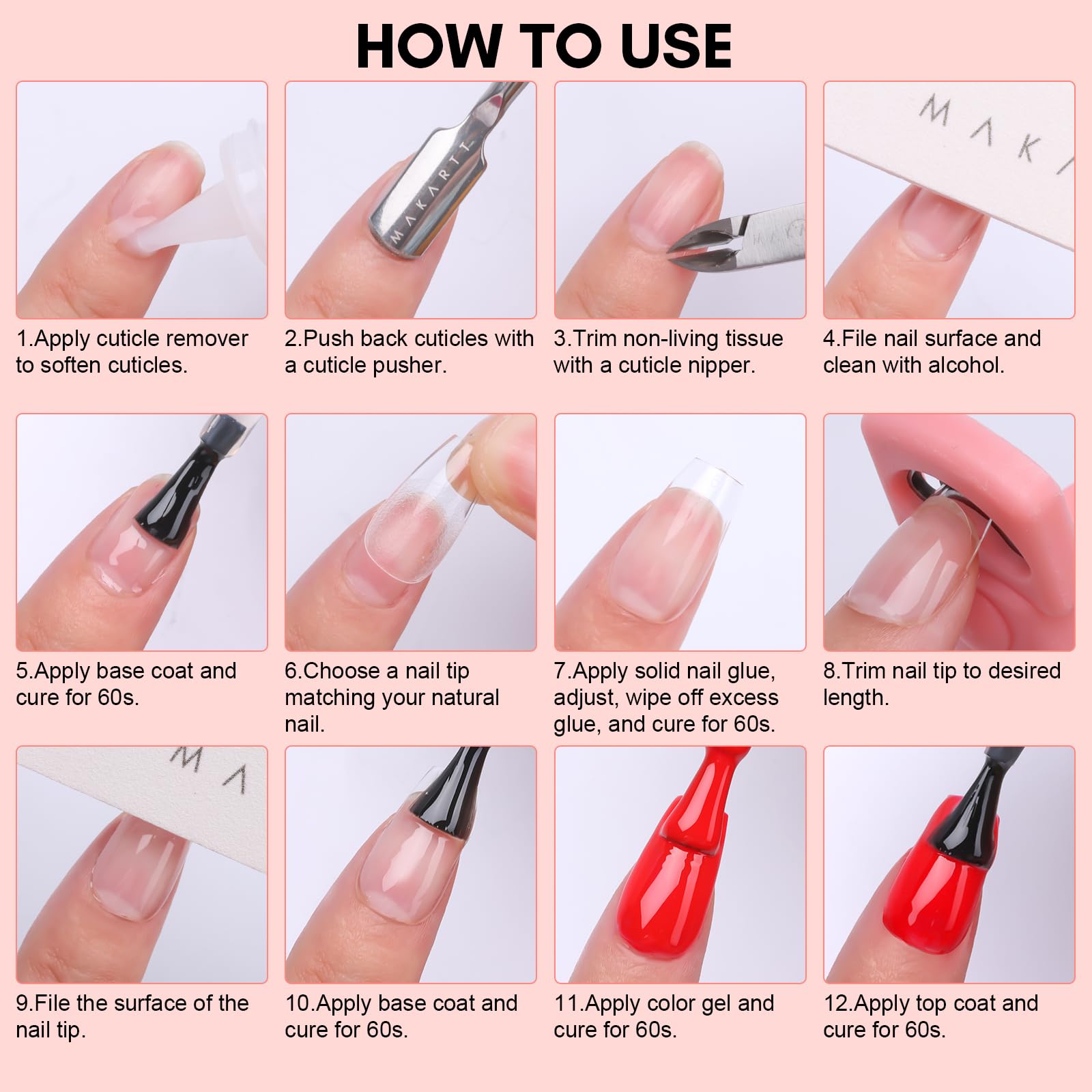Makartt complete DIY manicure kit enables salon-like results.