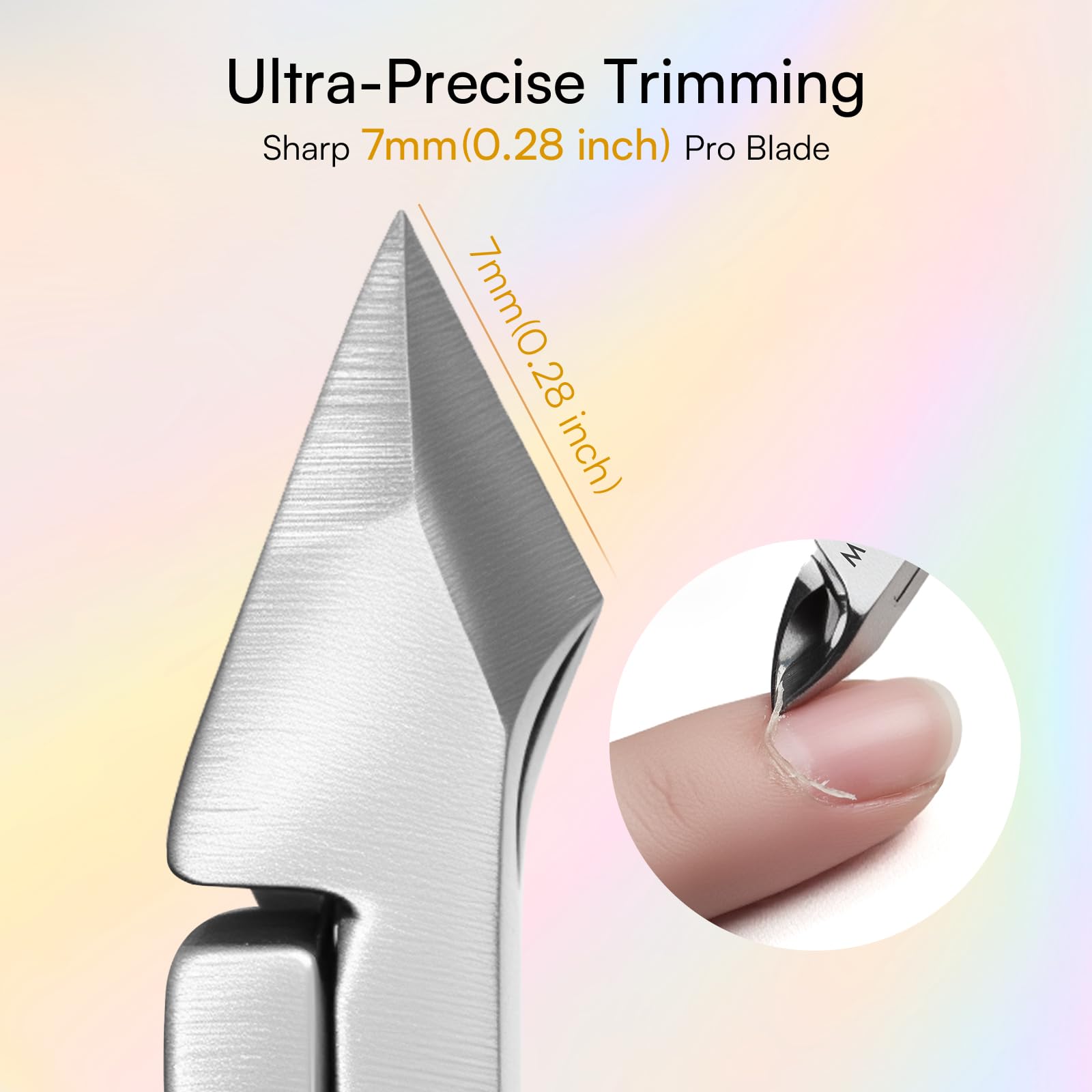 Makartt dual-ended pusher for lifting cuticles and gel removal