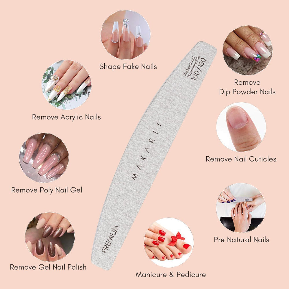 Makartt EVA-PS board nail file for sturdy, reusable performance