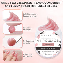 Makartt dusty pink shade adds natural glow for daily wear.