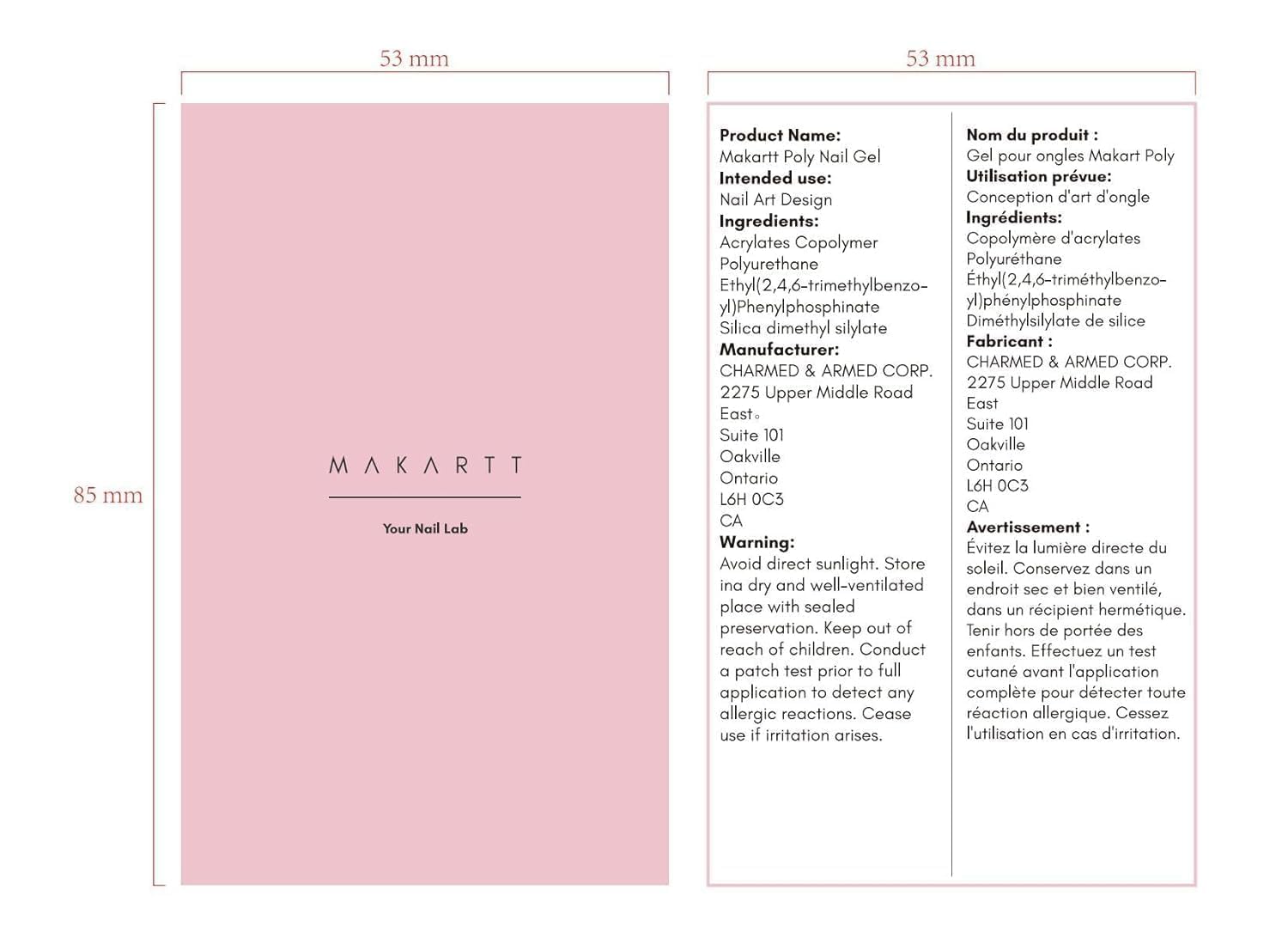 Removal guidance with file or drill for Makartt extensions