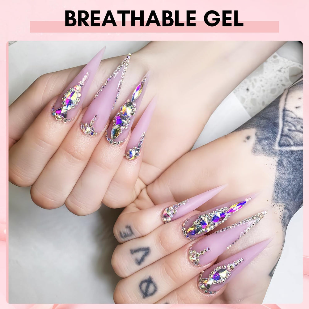 Makartt easy-use nail glue packaging demonstrating spill-free design