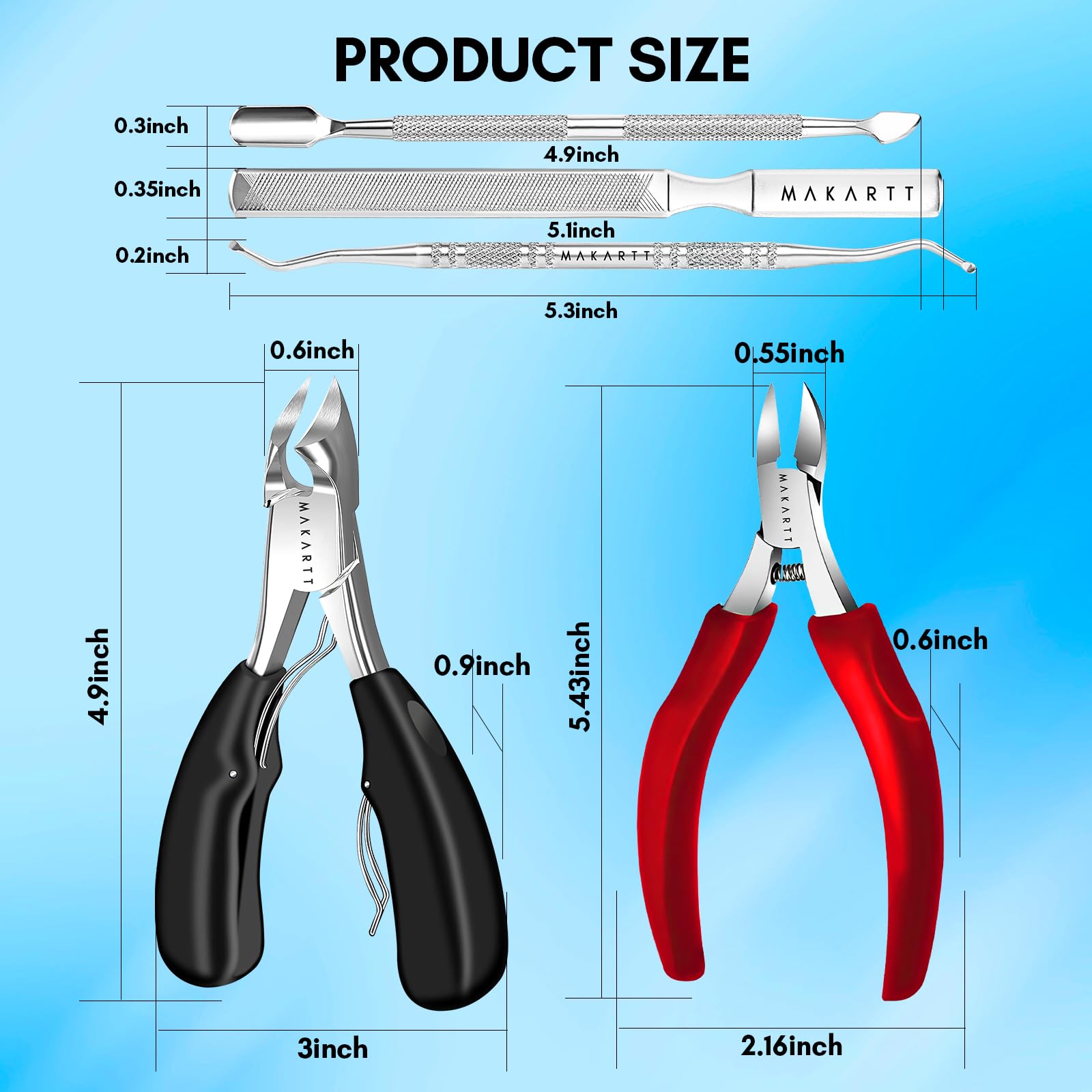 Makartt ergonomic handle clippers offer a comfortable non slip grip