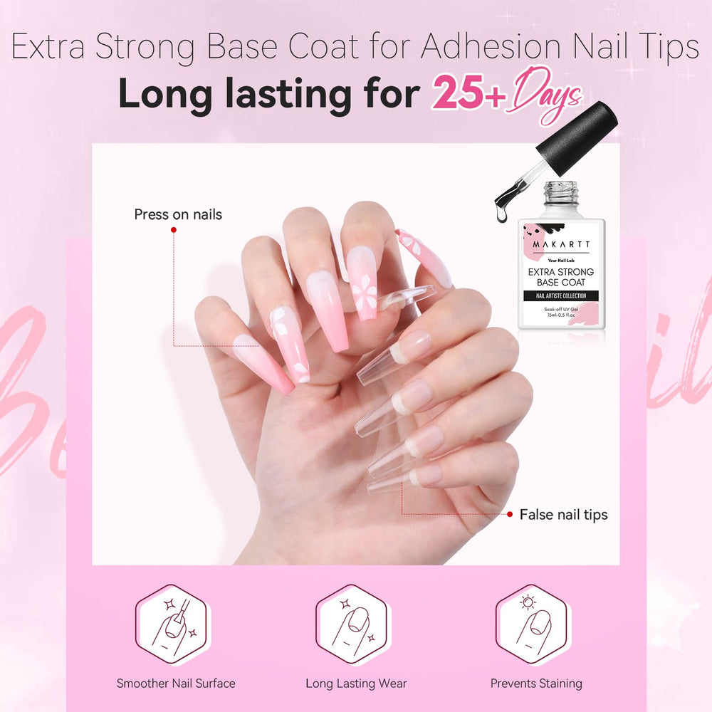 Makartt gel nail application process delivers smooth, even layers.