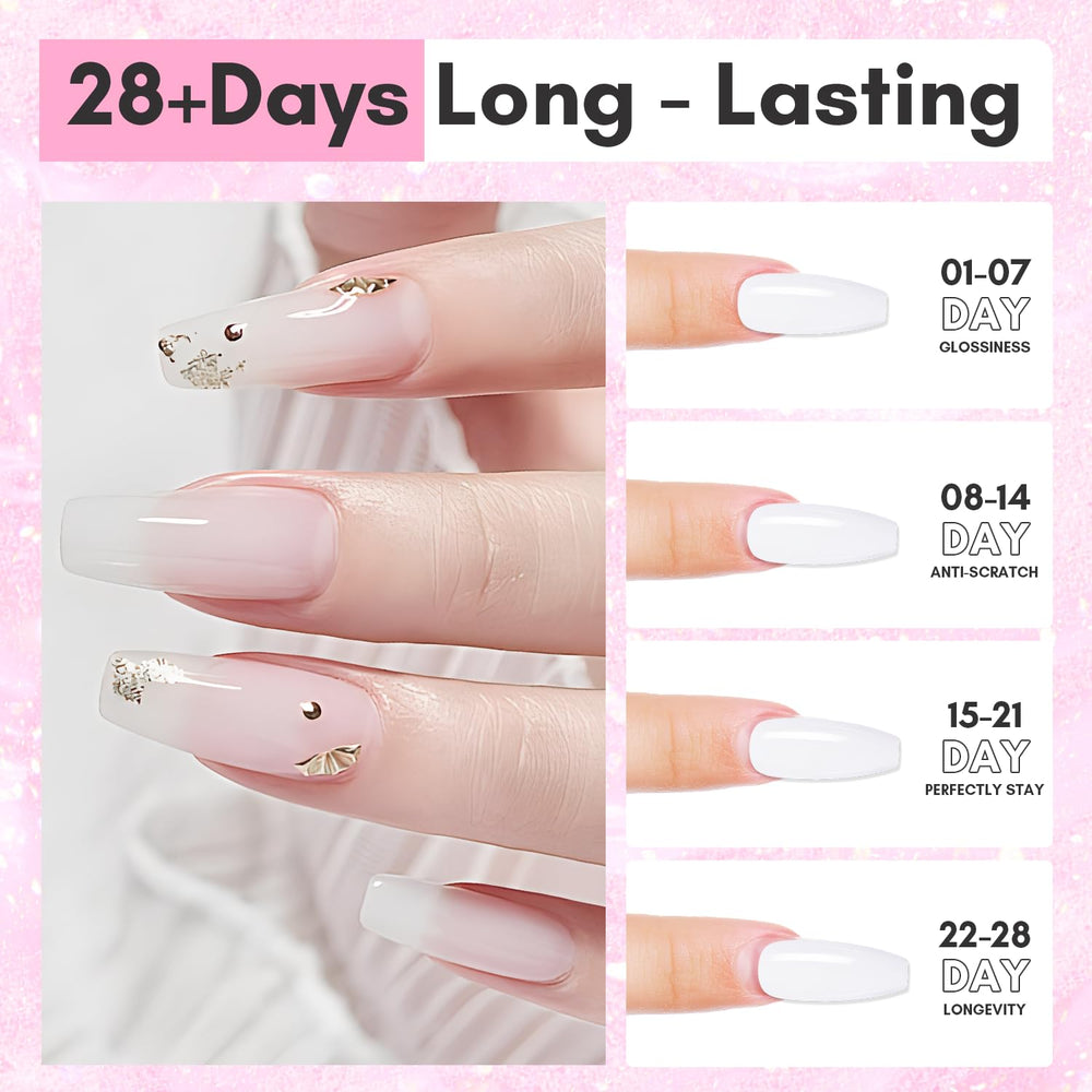 Makartt gel overlays on natural nails for smooth, lasting wear