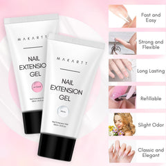 Makartt Hard Gel Nail extension delivers durable, salon-grade results
