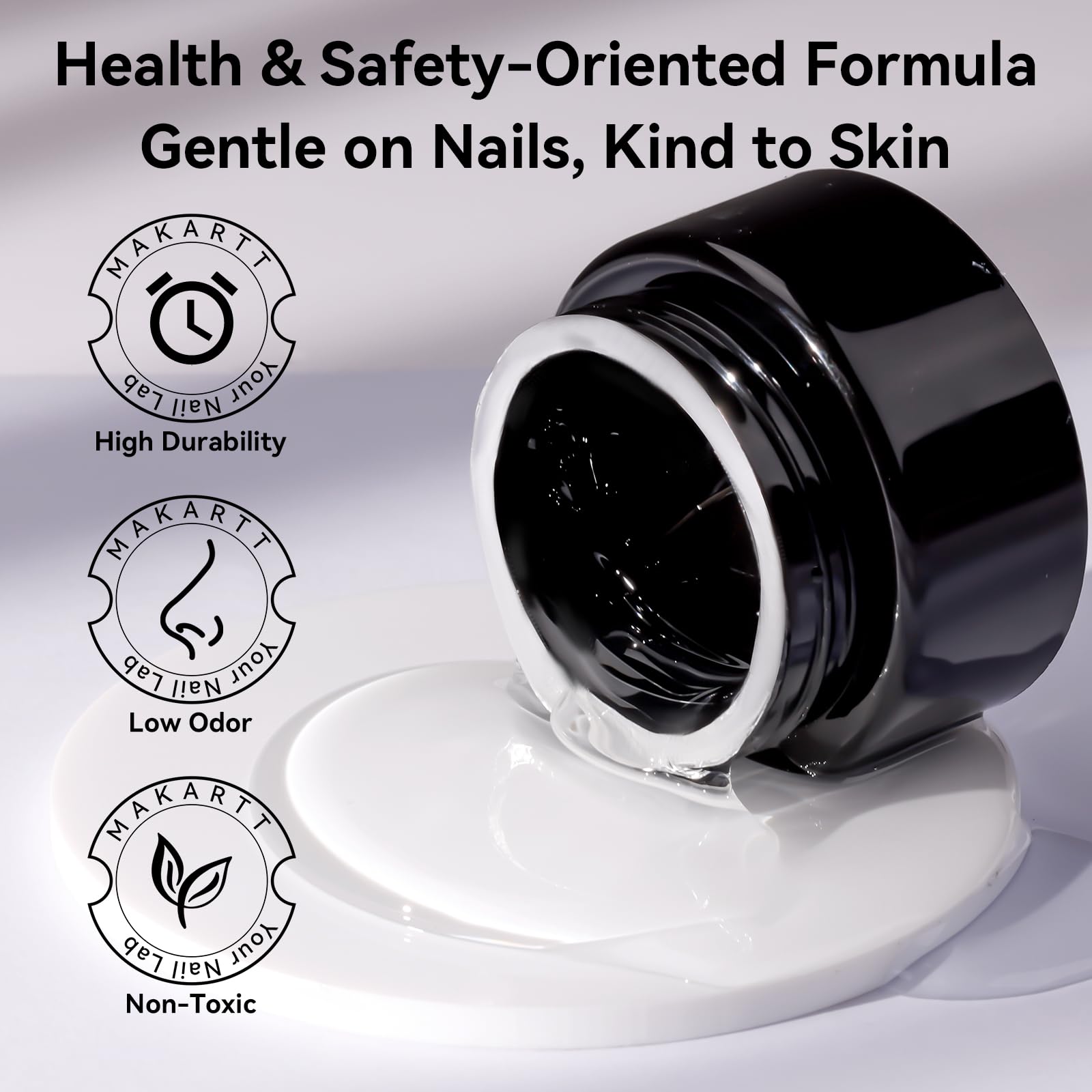 Makartt health-focused formula features gentle ingredients and low odor.