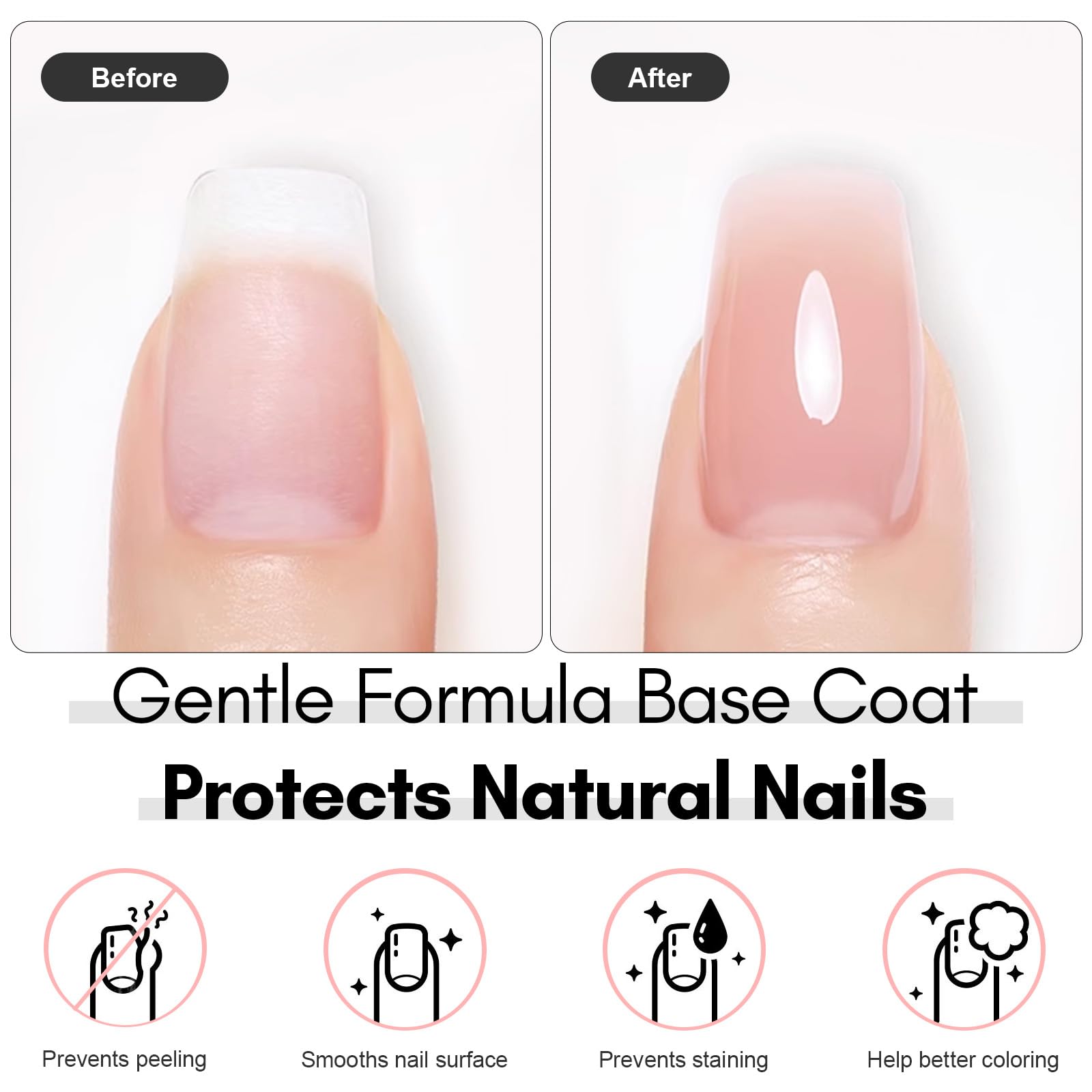 Makartt high-gloss top coat 8ml provides lasting shine and protection