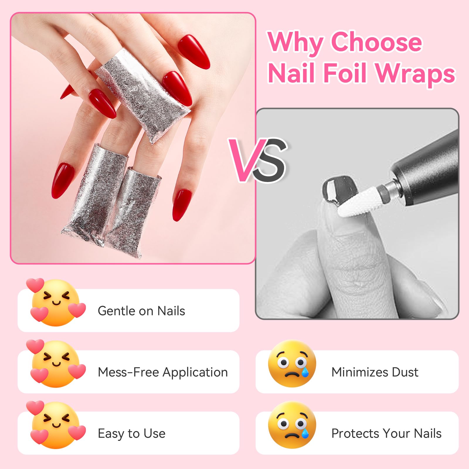 Makartt foil wraps suitable for versatile home or salon usage