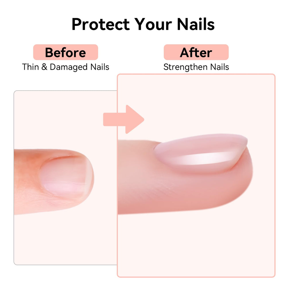 Makartt long-lasting base gel lasts up to 21 days with high gloss