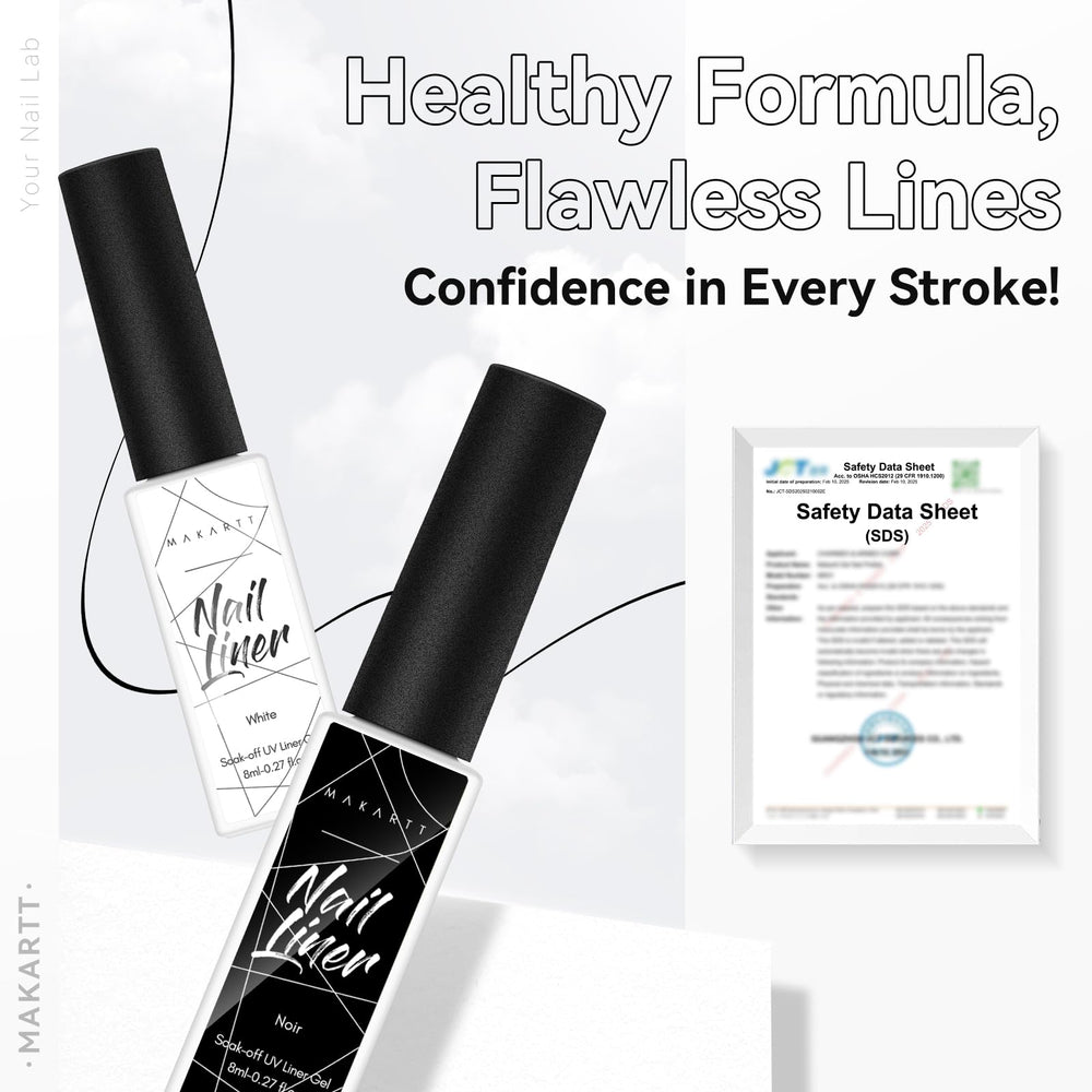 Makartt long-lasting gel liner for salon-like results at home.