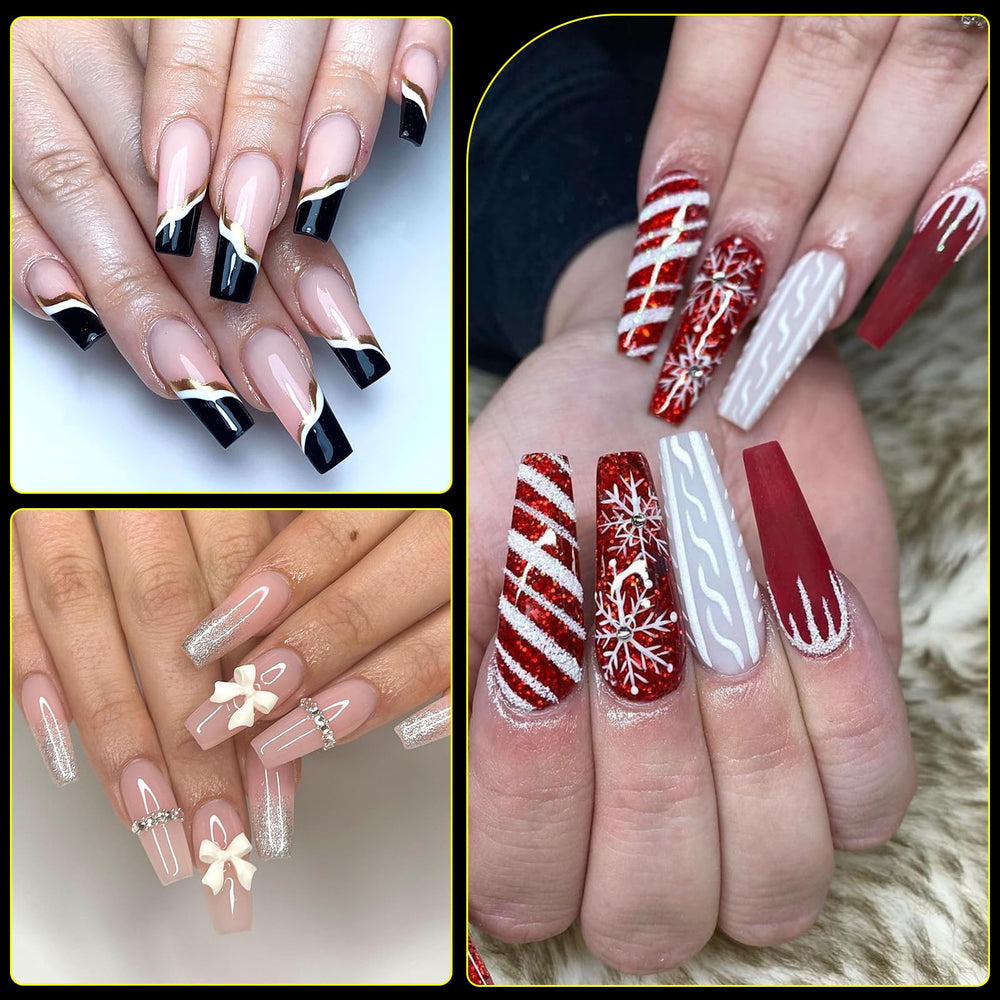 Makartt long-lasting nail tips suitable for salon or at-home use.