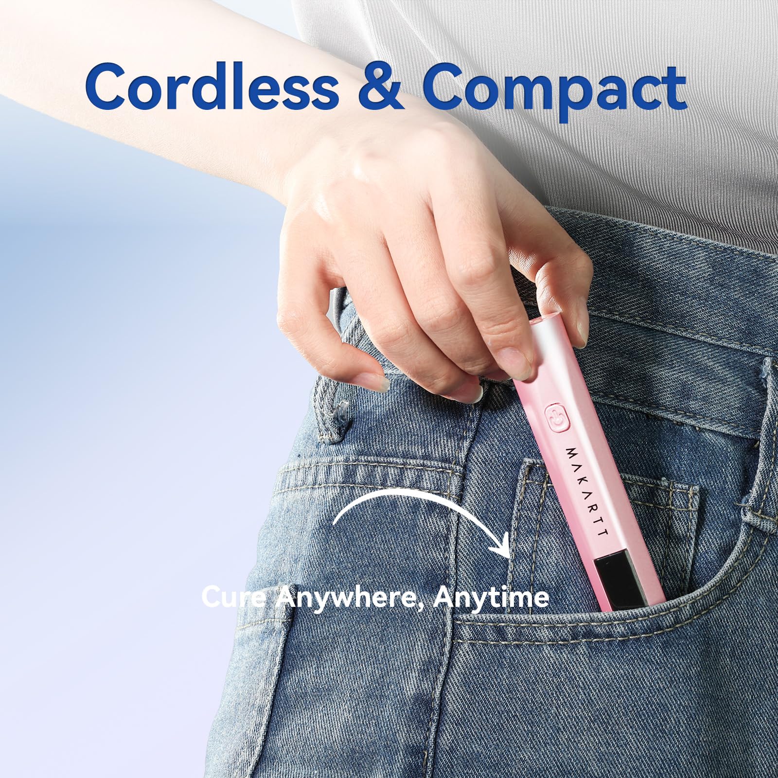 Makartt metal-shell nail light combines durability with premium feel.