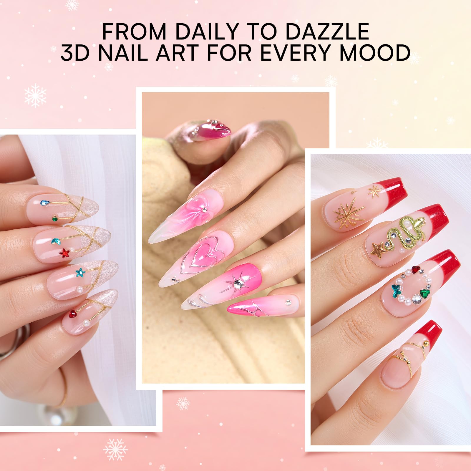 Makartt mirror finish nail art adds luxurious shine to manicures.