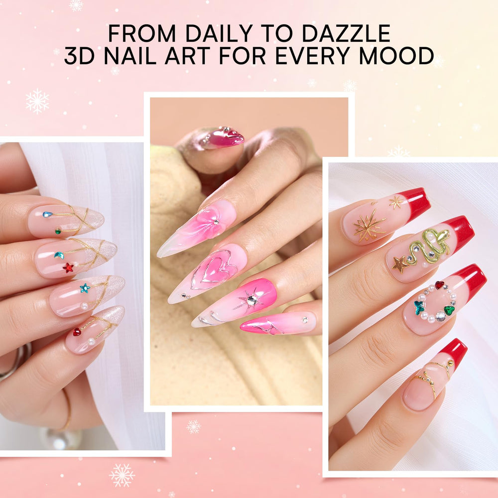 Makartt mirror finish nail art adds luxurious shine to manicures.