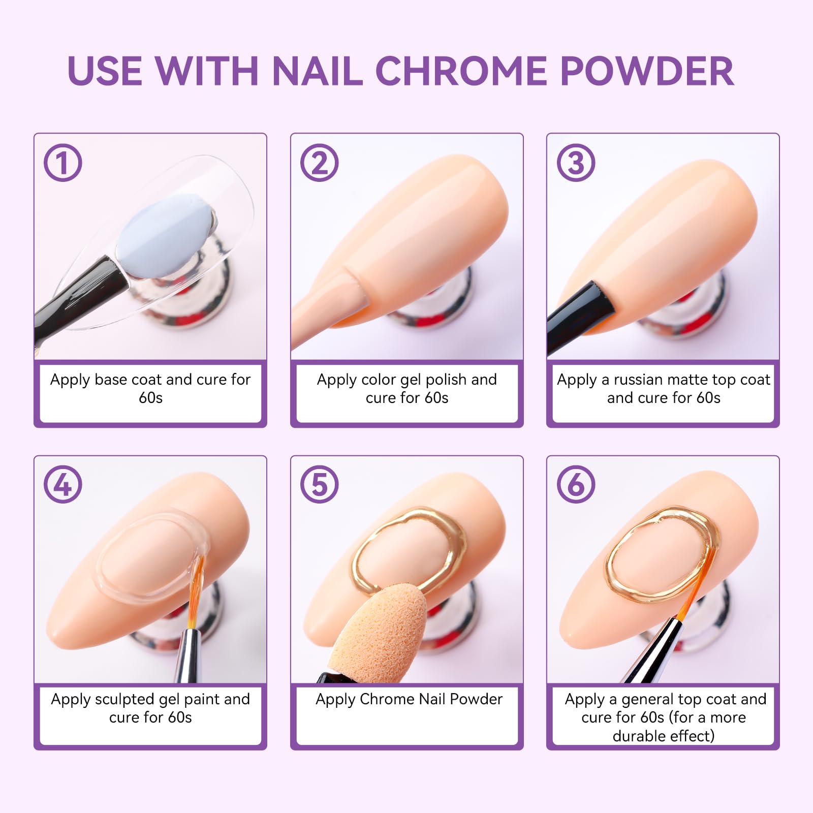 Makartt nail art gel suitable for home and salon use.