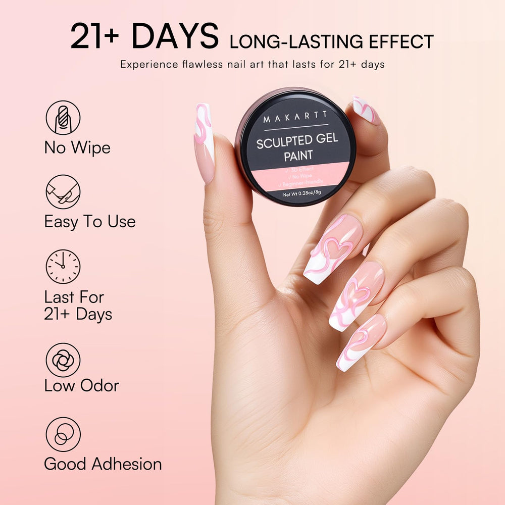 Makartt nail art gems attachment for small, secure embellishments.