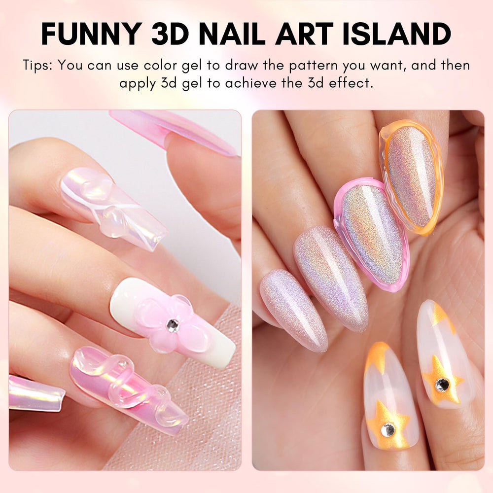 Makartt nail art with rhinestones and diamonds in stylish arrangement
