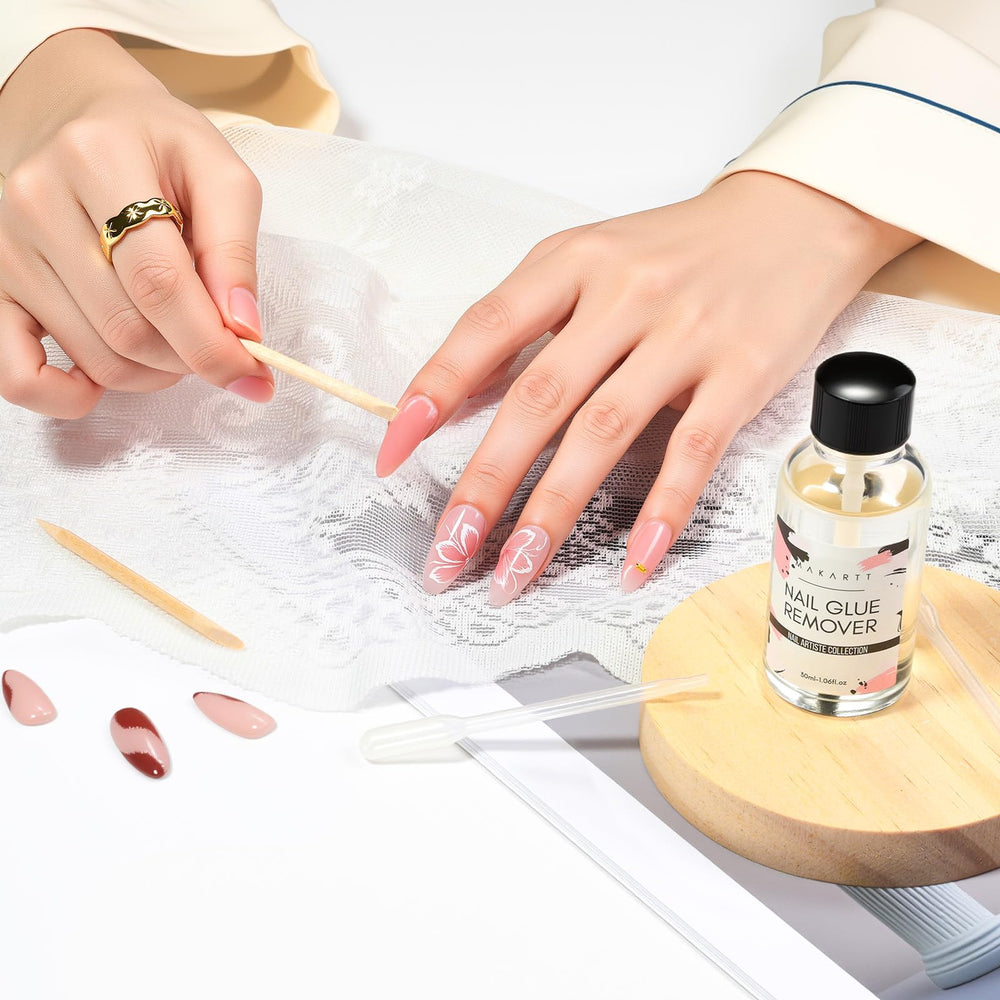 Makartt Nail Glue Remover 30ml bottle compact debonder for DIY manicures
