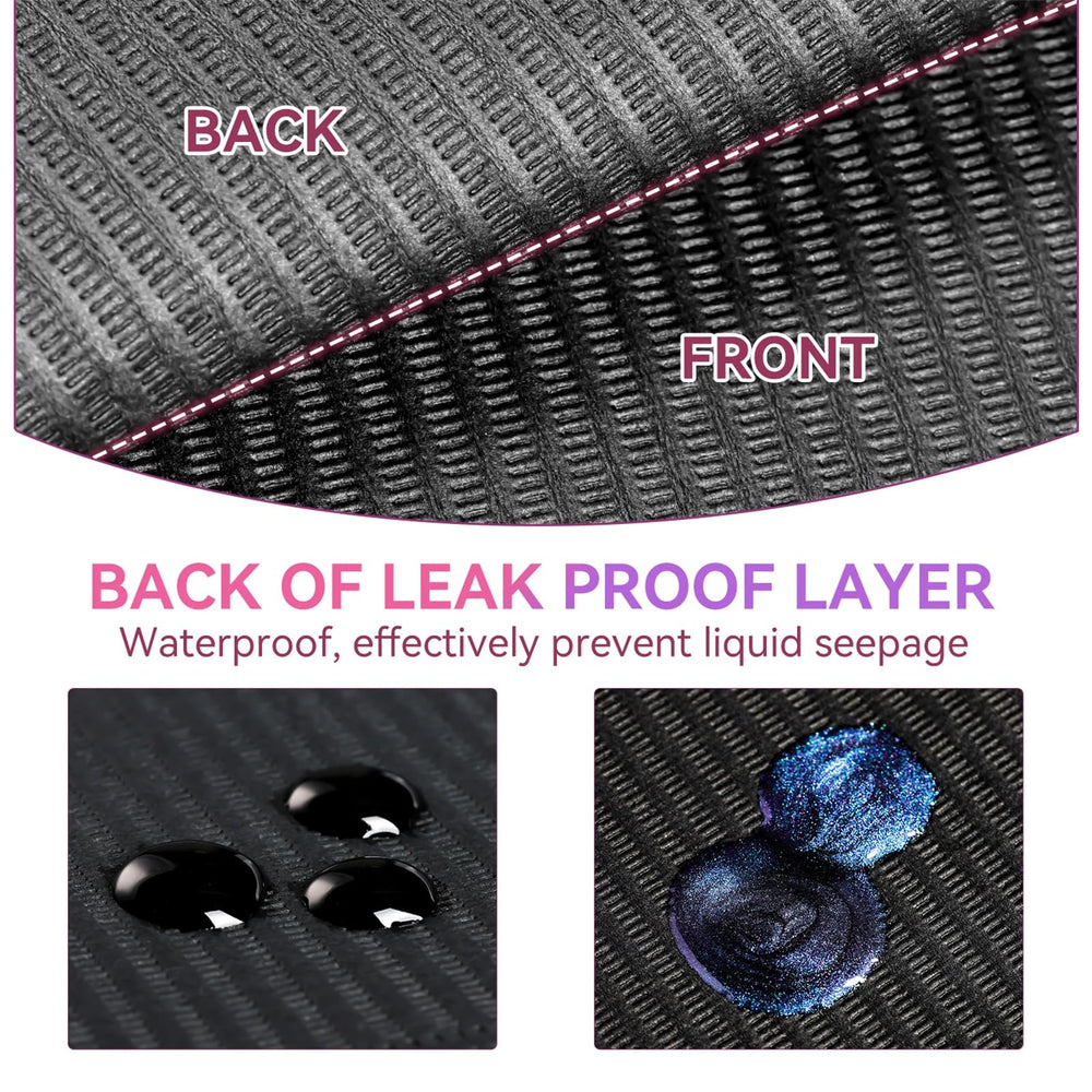 Makartt double-sided mats with waterproof back protect the work surface.