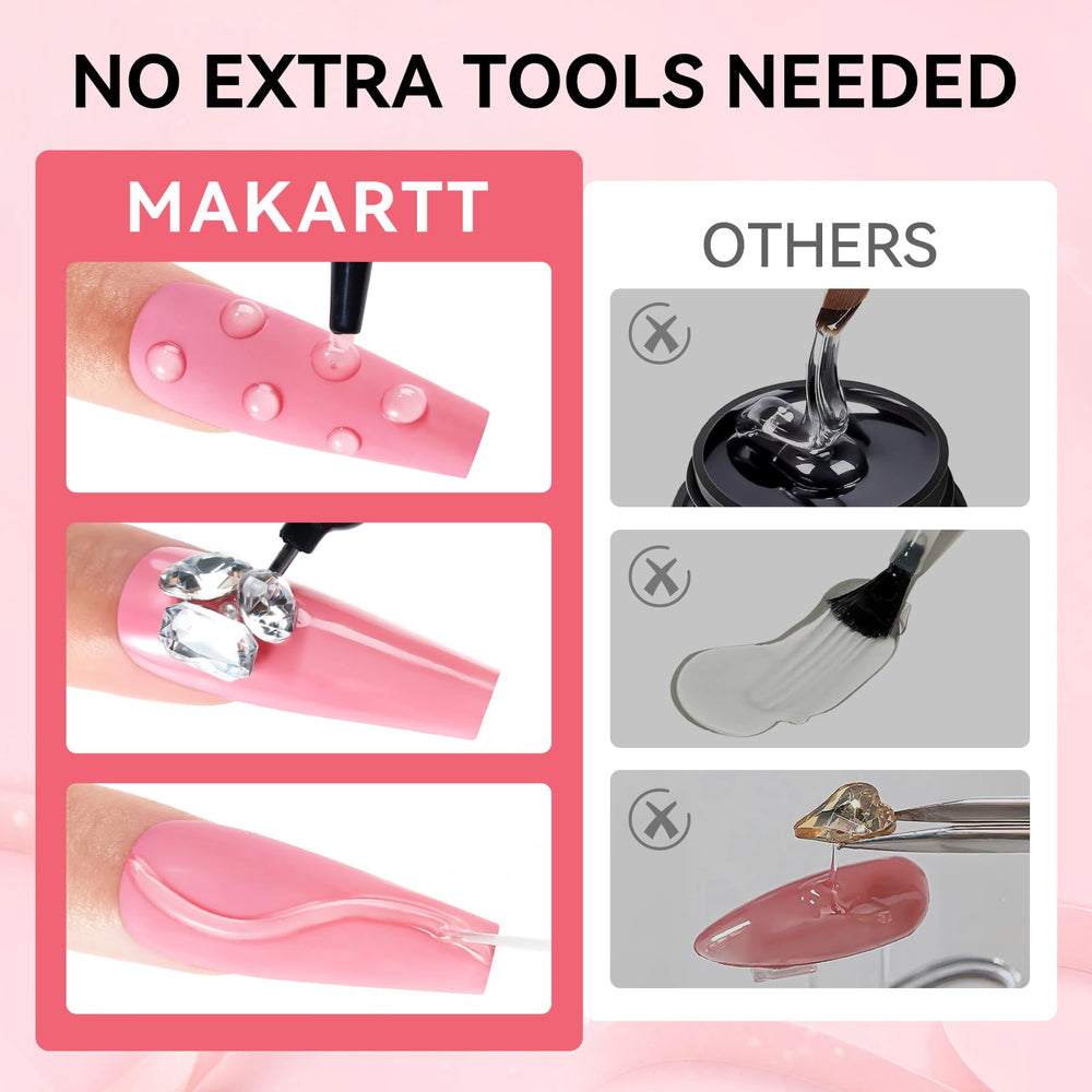 Makartt heavy-duty adhesion shown for large gems.