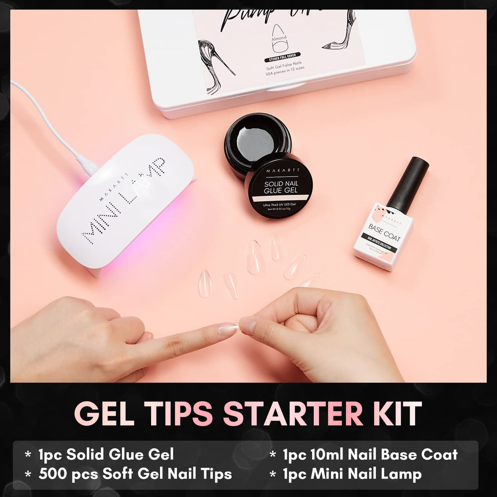 Makartt gift-ready nail tips kit for nail lovers