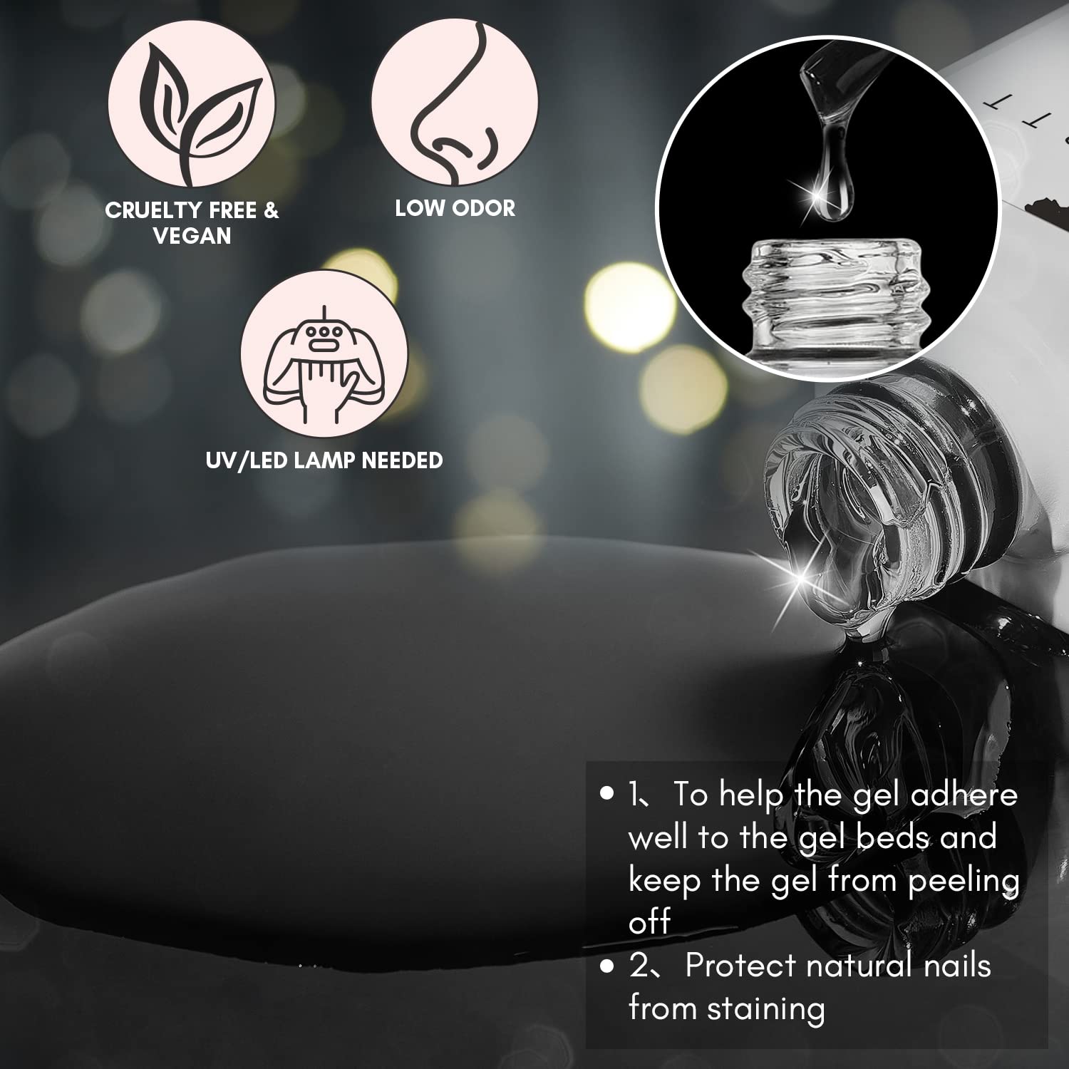 Makartt half-matte tips minimize fingerprints and help shaping