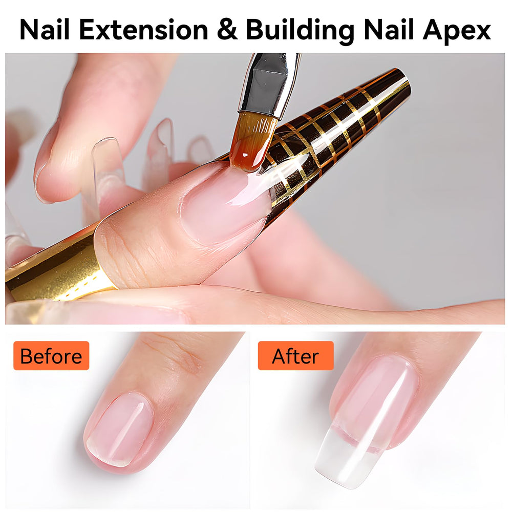 Makartt paper nail forms ready for quick, precise gel sculpting.