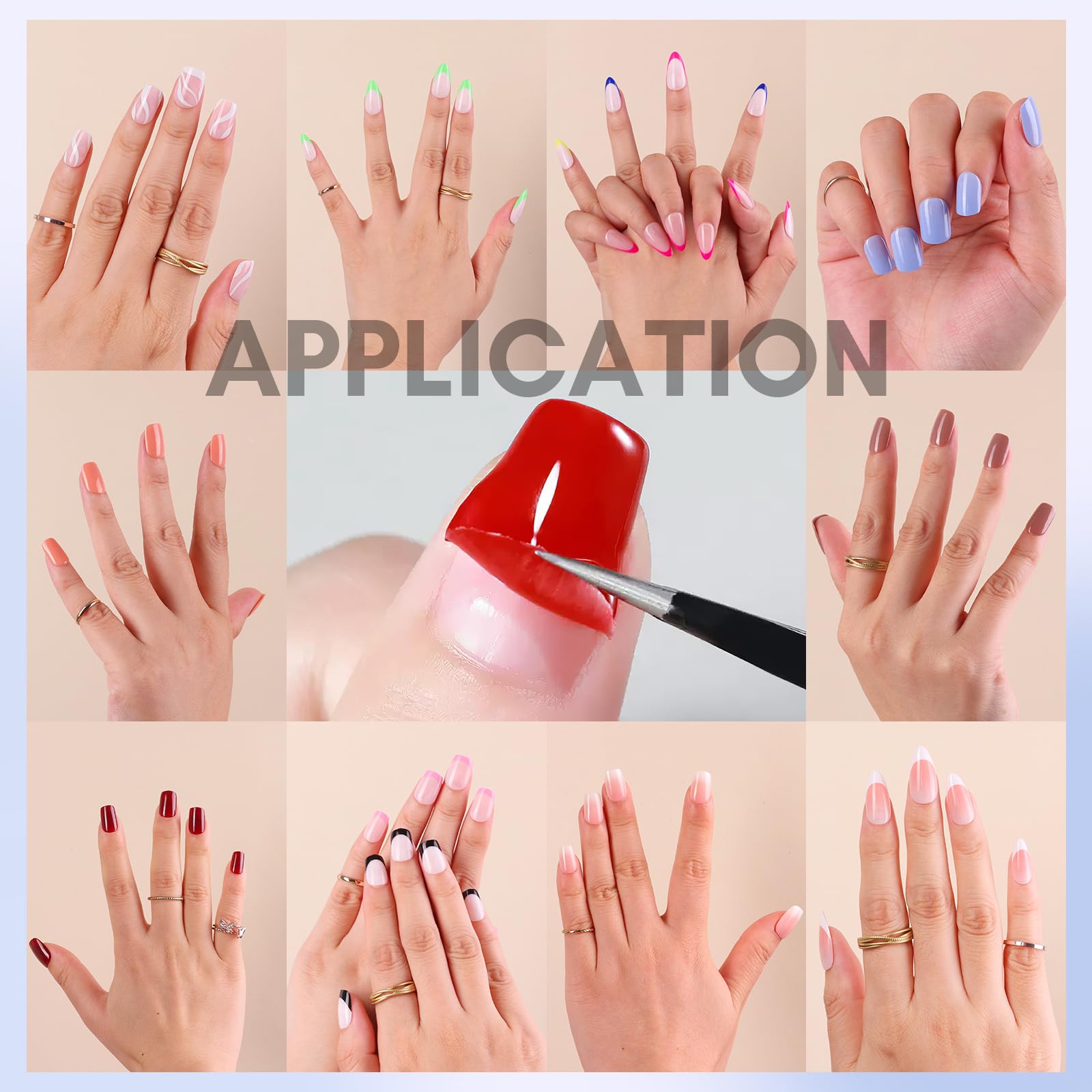 Makartt Peel Off Gel Base Coat allows peel-off removal after wear.