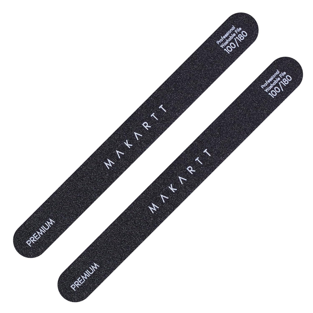 Makartt black emery board suitable for light pet nail care