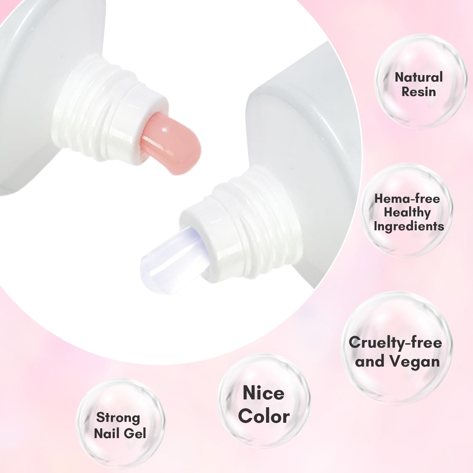 Makartt poly nail gel at-home DIY kit for manicure