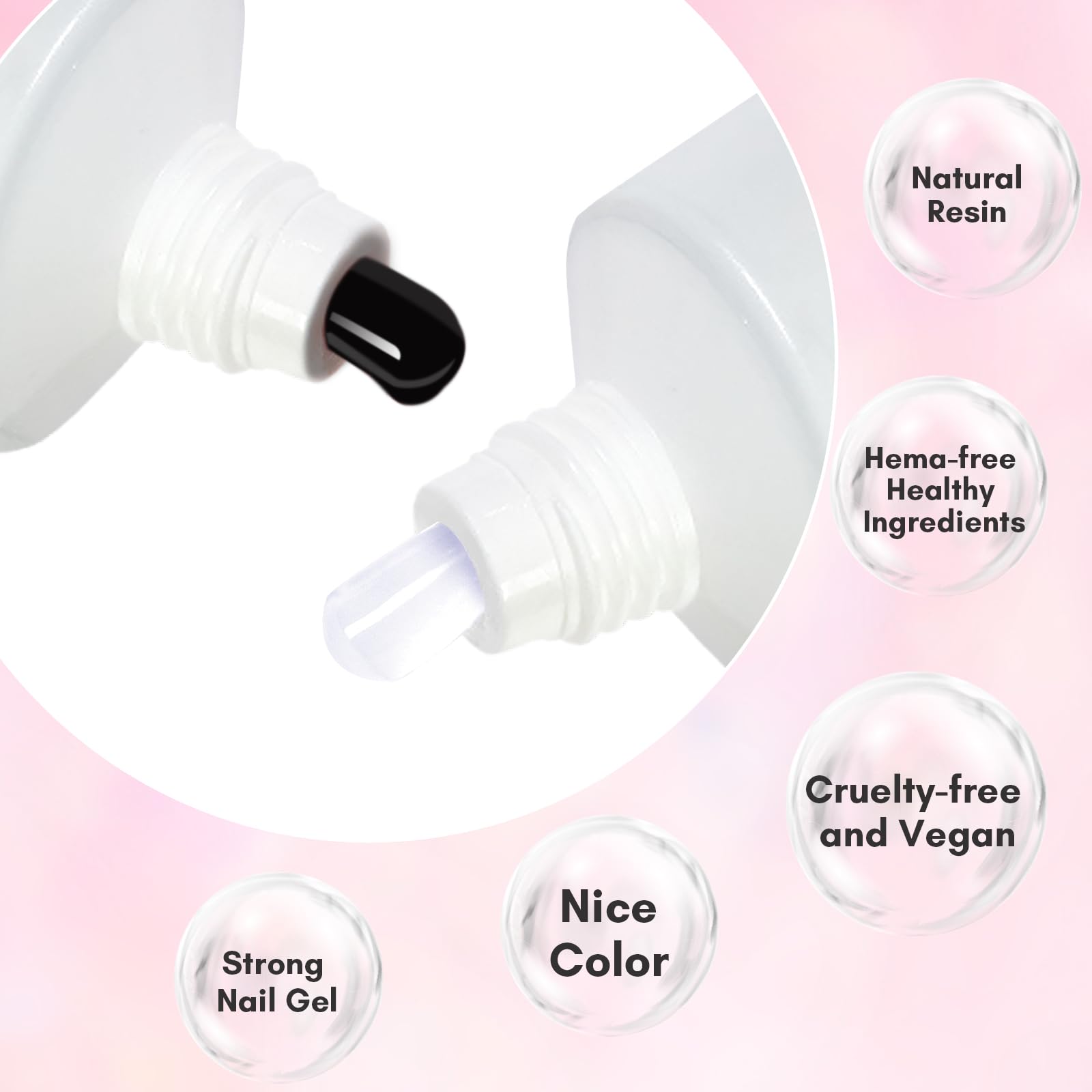 Makartt nail extension demo highlighting durable coverage and smooth finishes.