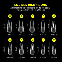 Makartt pre-buffed nail tips improve adhesion for smoother applications.