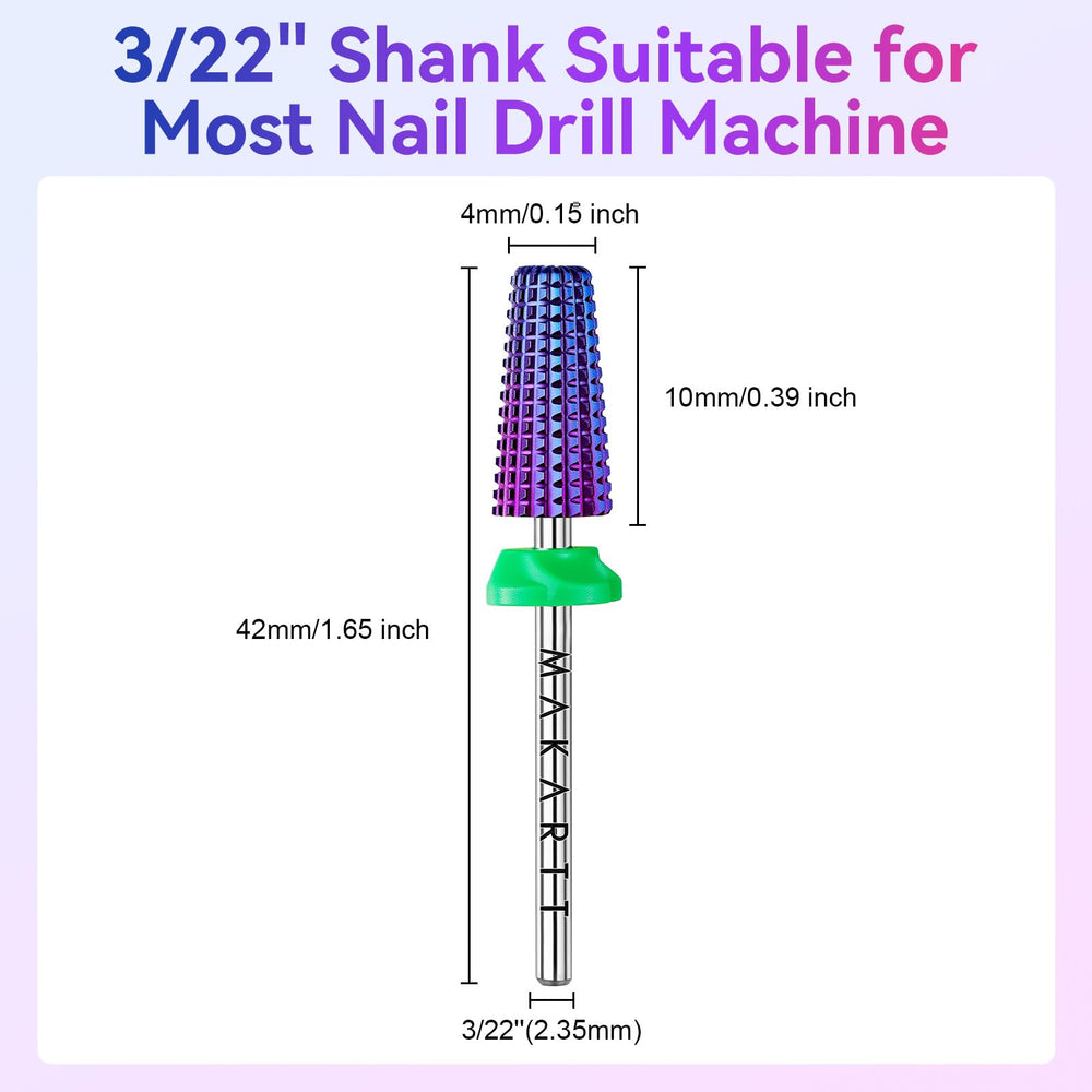 Makartt premium tungsten carbide nail drill bit delivers durability and precision