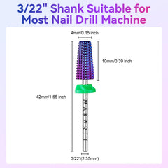 Makartt premium tungsten carbide nail drill bit delivers durability and precision