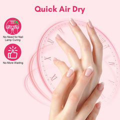 Makartt press-on nails showing strong hold