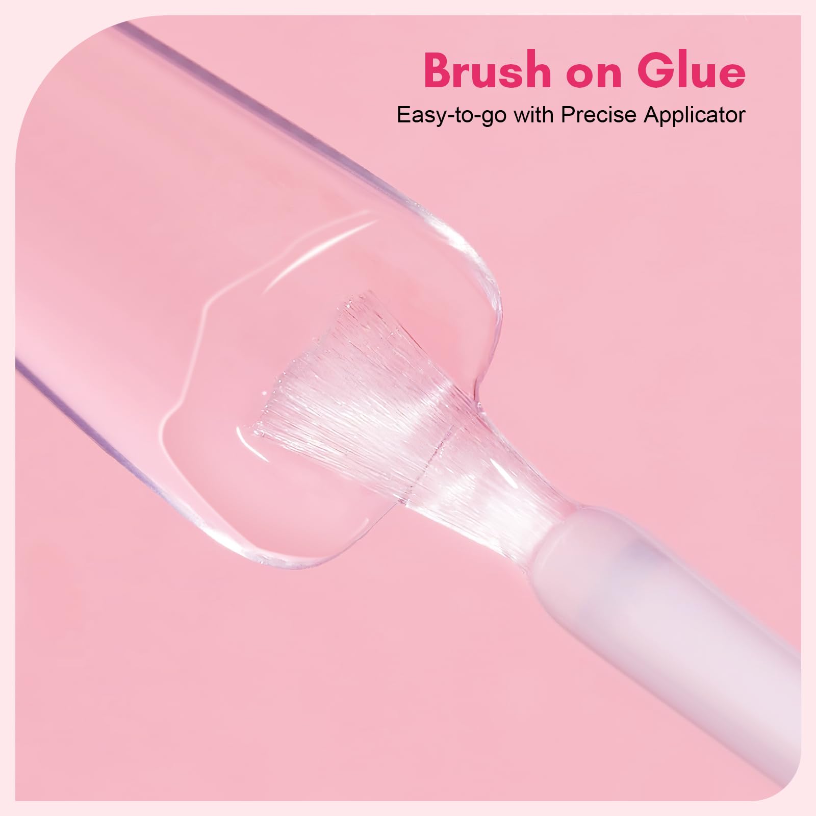 Makartt press-on nails quick-dry glue for fast extensions.