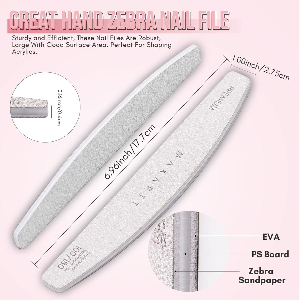 Makartt professional nail file delivers salon-grade results with durable long-lasting performance.