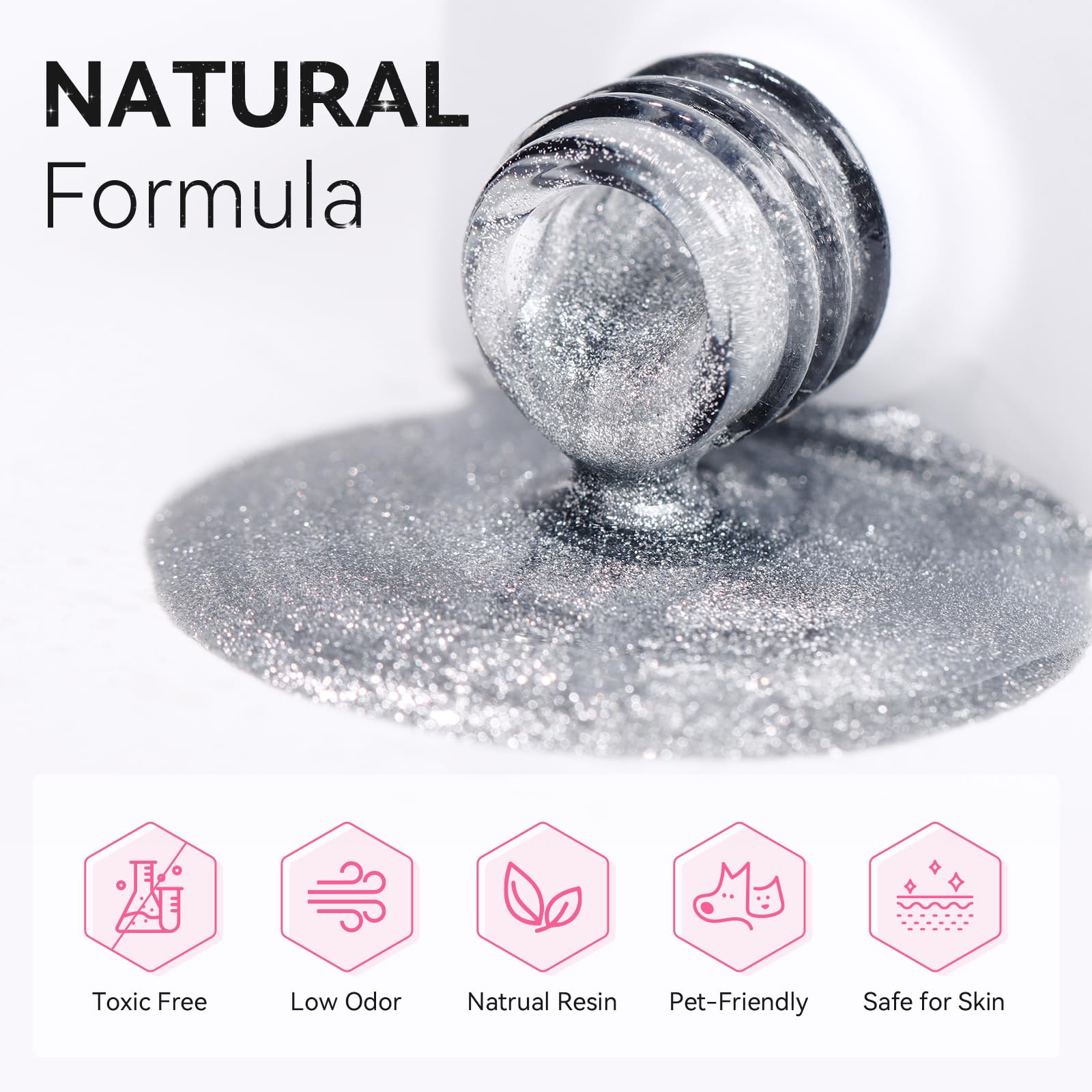 Safe, low-odor Makartt gel polish formula for nails