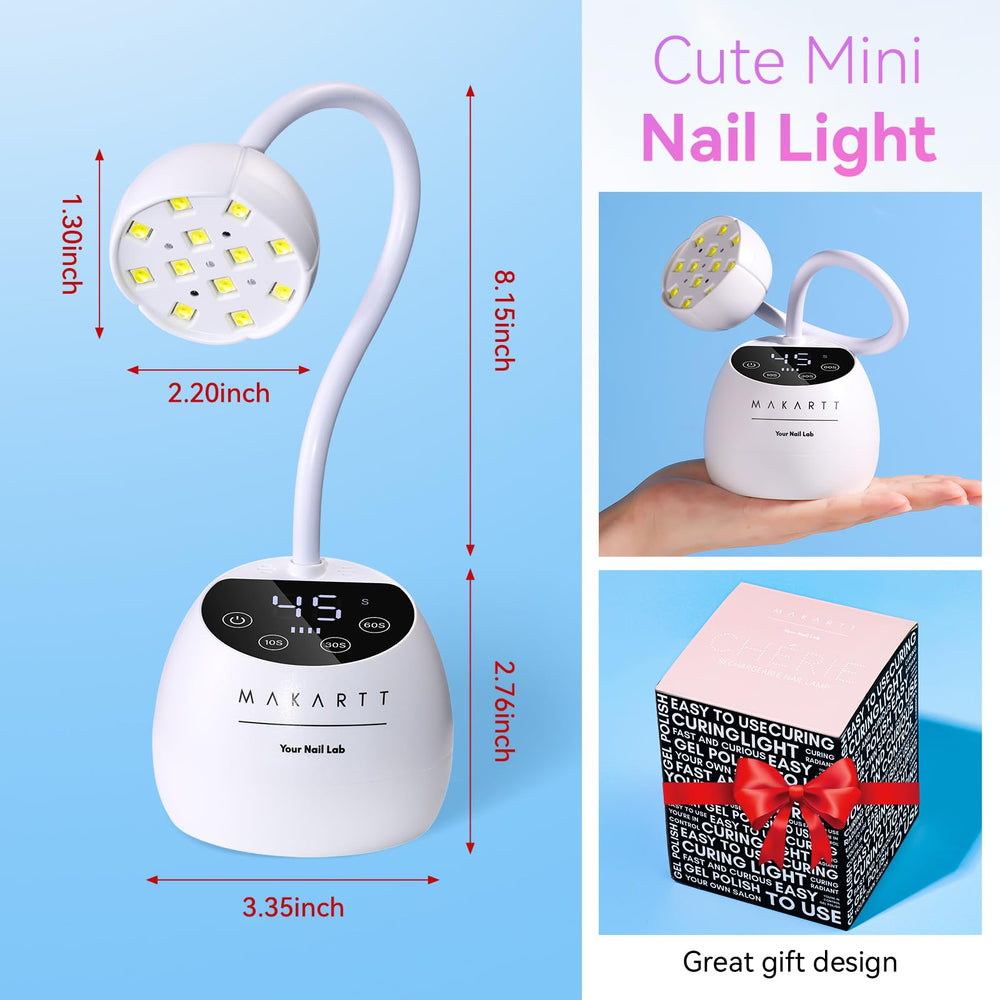 Makartt compact lamp ideal for home or salon use