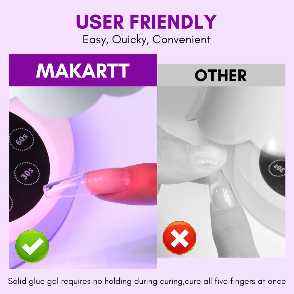 Makartt solid nail glue gel 3D art use unlocks diverse nail design possibilities.