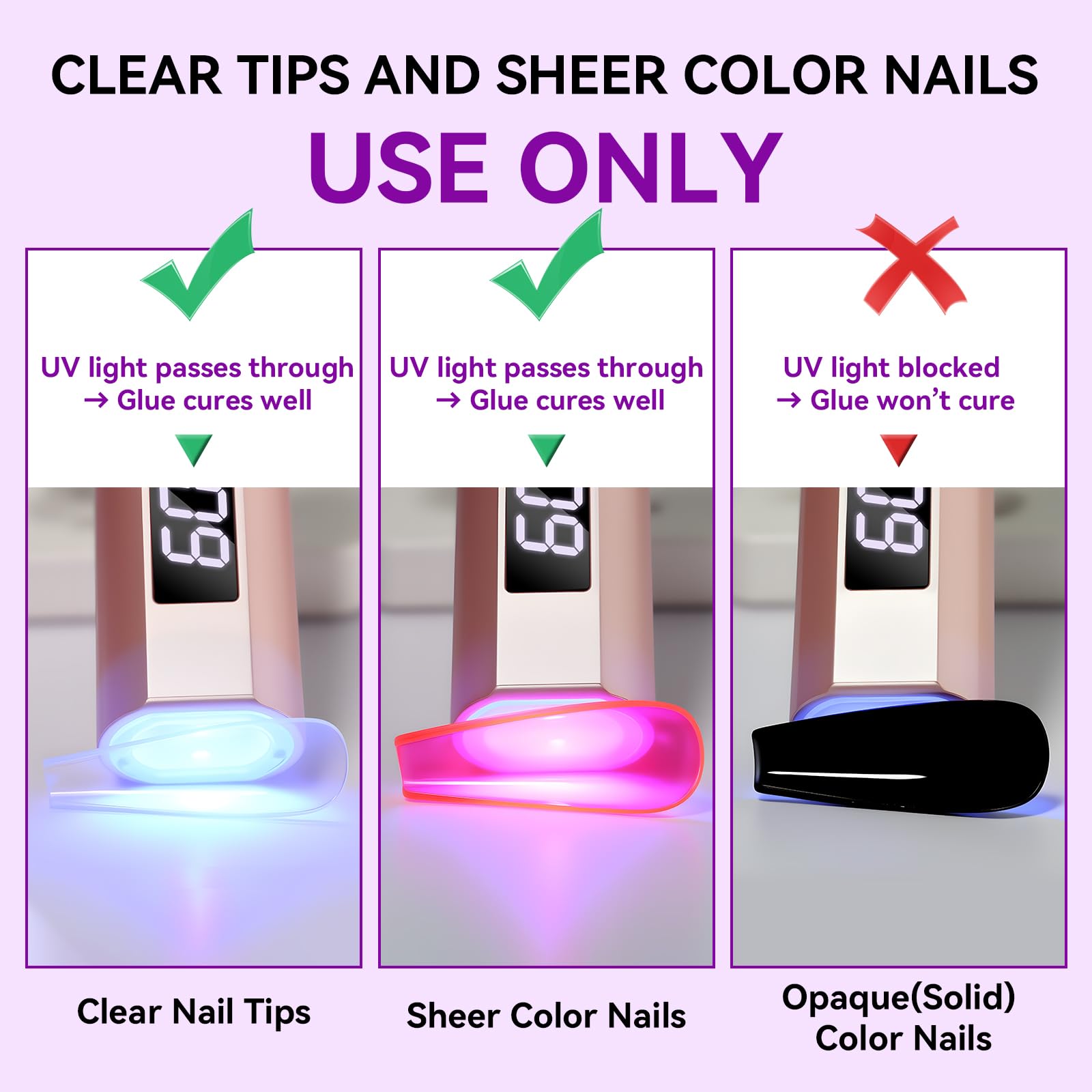 Makartt solid nail glue gel chrome powder effects stay secure with versatile adhesive.