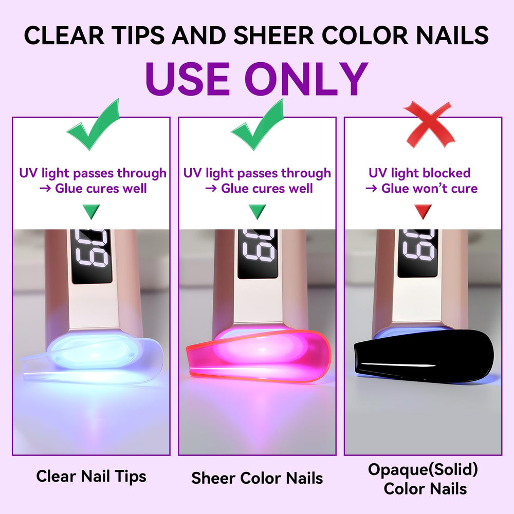 Makartt solid nail glue gel chrome powder effects stay secure with versatile adhesive.