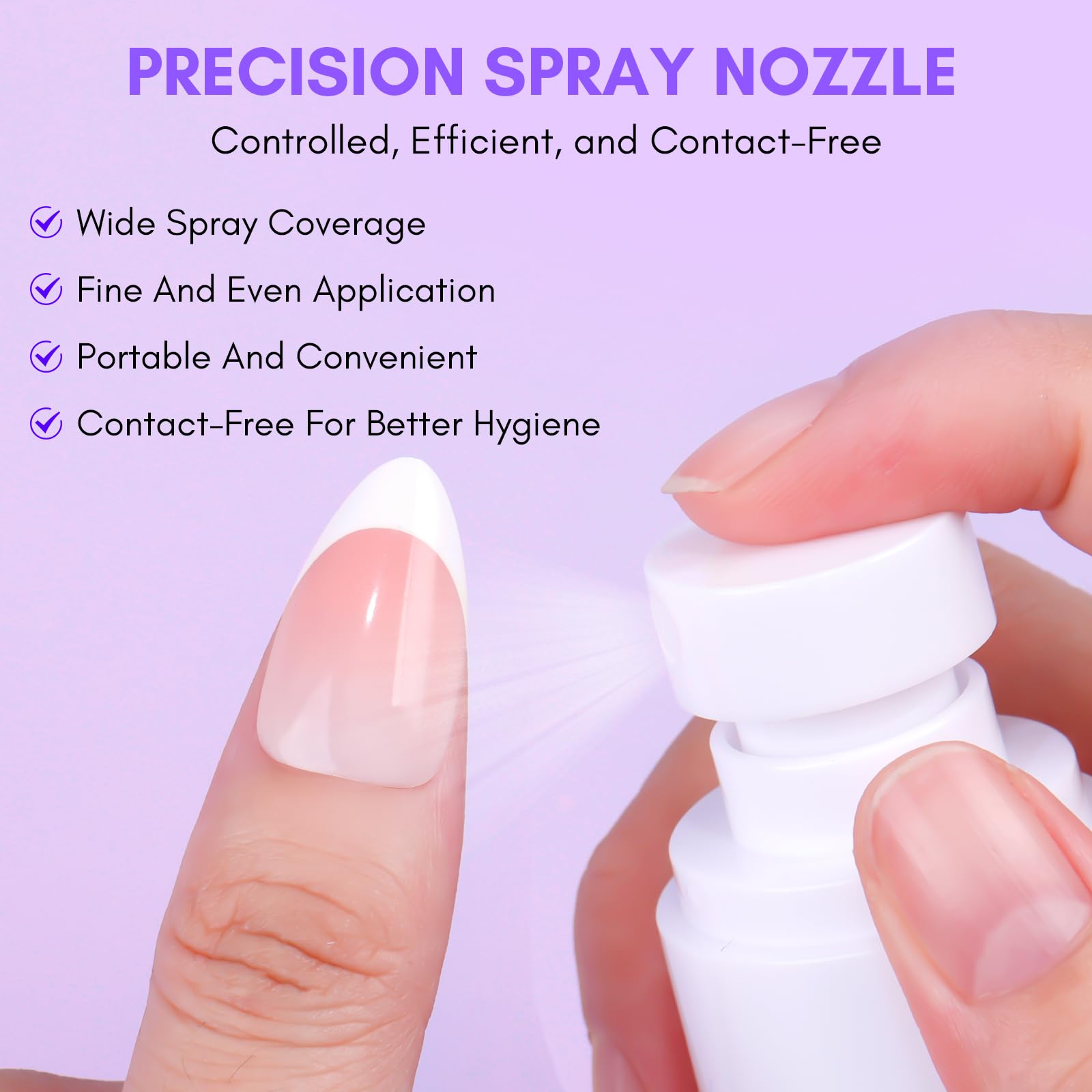 Makartt solid nail glue gel remover in action for gentle removal