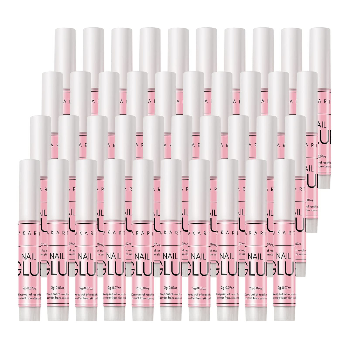 Makartt super strong nail glue bottle for secure bonding